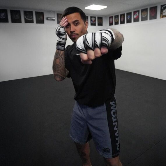 Bende da boxe Phantom MT-Pro – Rosa – 450 cm, Colore: Rosa, Lunghezza: 4.5m, 3 image