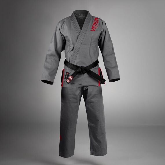 Venum Contender 3.0 Brazilian Jiu Jitsu Gi, Colore: Grigio, Taglia (Kimono): A3.5 188-192cm