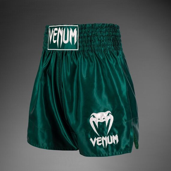 Short Muay Thai Venum Classic – Verde Foresta – XXL, Taglia: 2XL, Colore: Verde , 4 image