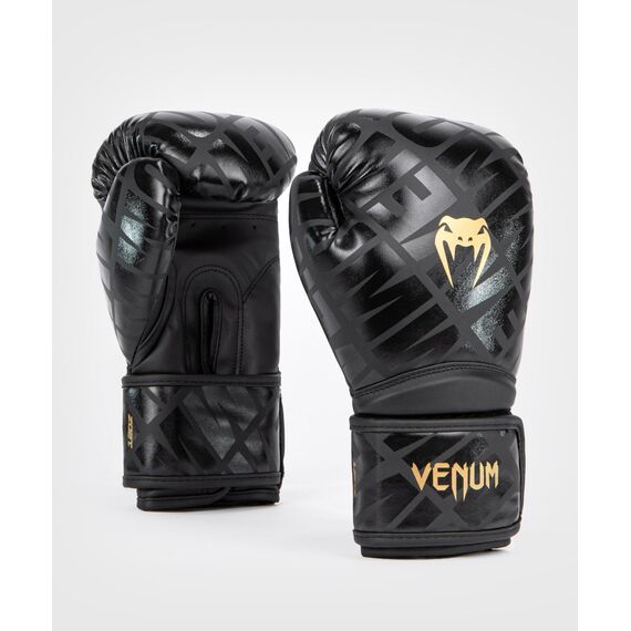 Boxhandschuhe Venum Contender 1.5 XT – Schwarz / Gold – 10 oz, Farbe: Schwarz, OZ: 10oz, 5 image