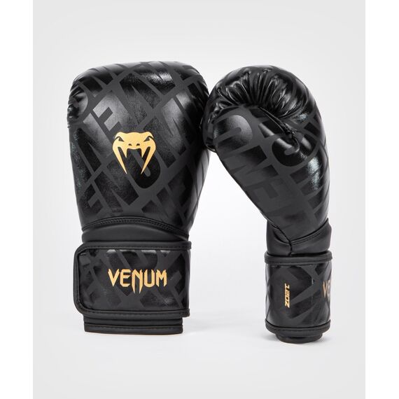 Boxhandschuhe Venum Contender 1.5 XT – Schwarz / Gold – 10 oz, Farbe: Schwarz, OZ: 10oz, 6 image
