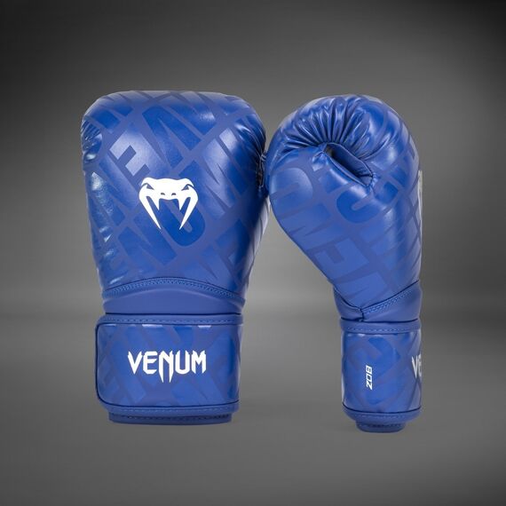 Boxhandschuhe Venum Contender 1.5 XT – Weiss / Blau – 14 oz, Farbe: Blau, OZ: 14oz, 4 image