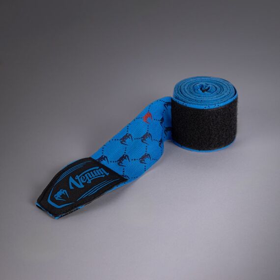 Boxing Handwraps Venum Monogram Hand Wraps Advanced – Blue – 2.5 m, Colour: Blue, Length: 2.5m, 3 image