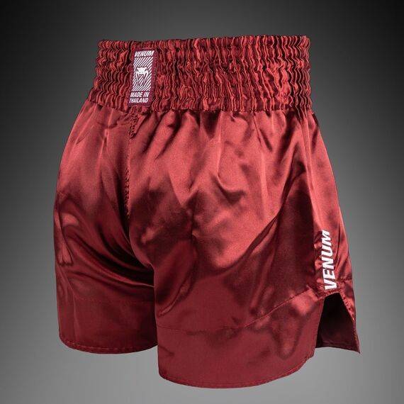 Muay Thai Shorts Venum Classic Evo – Burgundy – S, Size: S, Colour: Bordeau, 3 image
