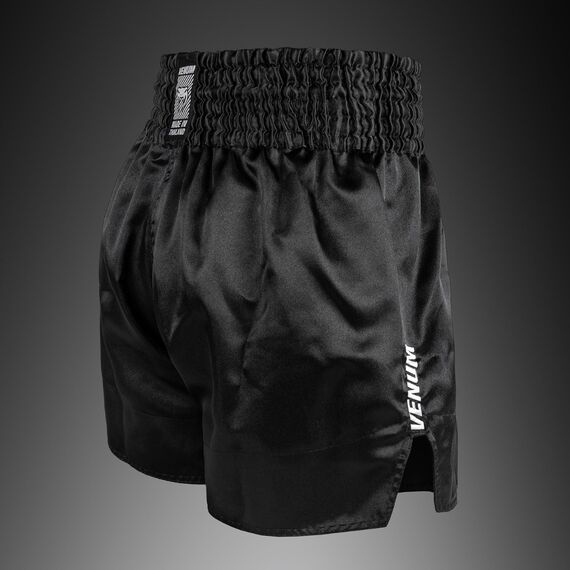 Muay Thai Shorts Venum Classic Evo – Black/White – M, Size: M, Colour: Schwarz, 3 image