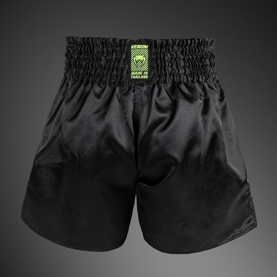 Muay Thai Shorts Venum Classic Evo – Black/Neon Yellow – S, Size: S, Colour: Schwarz, 4 image