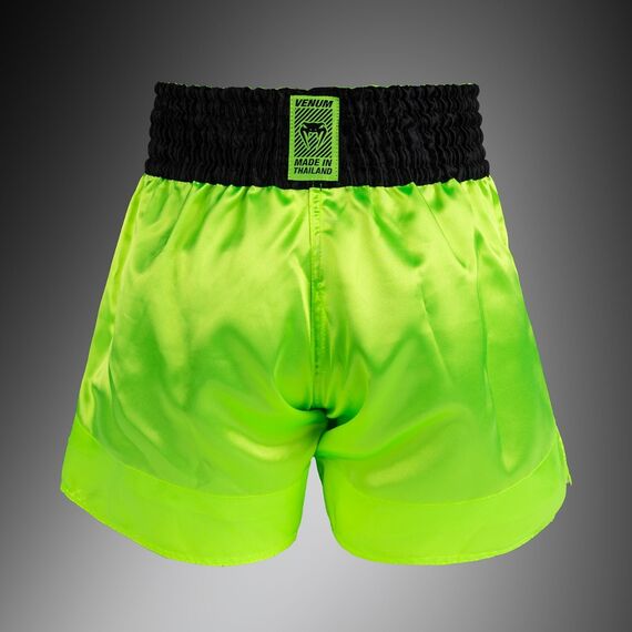 Muay Thai Shorts Venum Classic Evo – Neon Yellow/Black – L, Size: L, Colour: Yellow, 4 image
