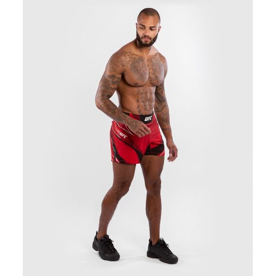 UFC Authentic Fight Night Men's Shorts - Short Fit, Colour: Rot, Size: L, 2 image