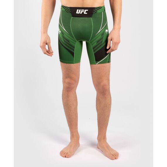 UFC Authentic Fight Night Men's Vale Tudo Shorts - Short Fit, Taglia: S, Colore: Verde , Size: S