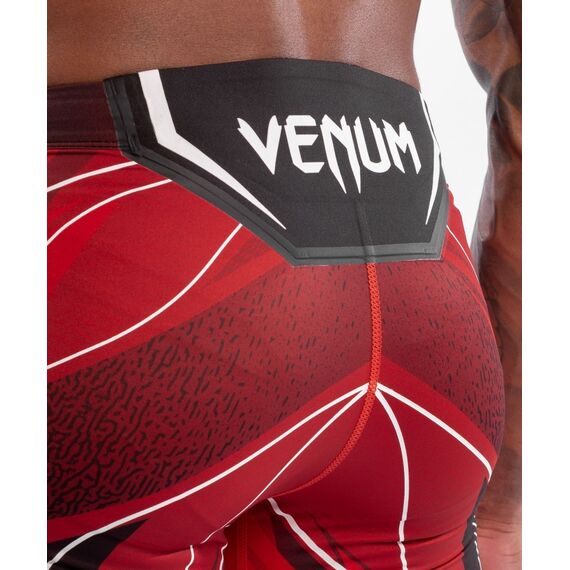 Short de Vale tudo  UFC Authentic Fight Night - Coupe Longue, Taille: M, Couleur: Rouge, Taille ne pas utiliser: M, 3 image