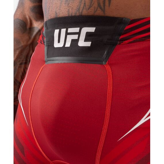 Short de Vale tudo  UFC Authentic Fight Night - Coupe Longue, Taille: M, Couleur: Rouge, Taille ne pas utiliser: M, 4 image