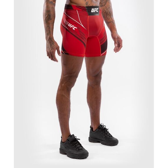Short de Vale tudo  UFC Authentic Fight Night - Coupe Longue, Taille: M, Couleur: Rouge, Taille ne pas utiliser: M, 5 image