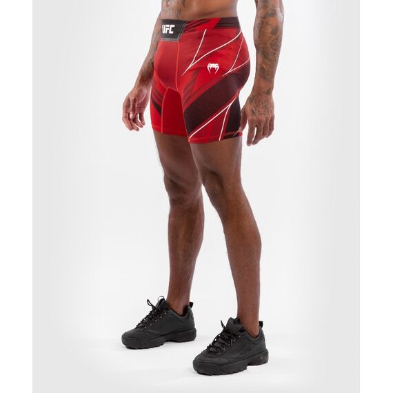 Short de Vale tudo  UFC Authentic Fight Night - Coupe Longue, Taille: M, Couleur: Rouge, Taille ne pas utiliser: M, 6 image