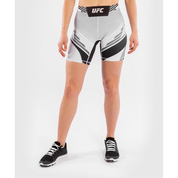UFC Authentic Fight Night Women's Vale Tudo Shorts - Long Fit, Colore: Bianco , Size: S