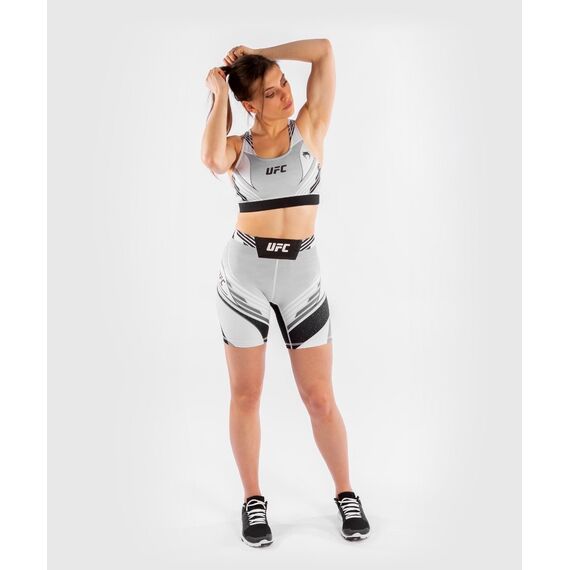 UFC Authentic Fight Night Women's Vale Tudo Shorts - Long Fit, Colore: Bianco , Size: S, 6 image