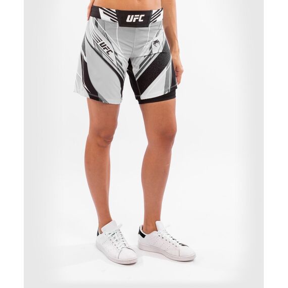 UFC Authentic Fight Night  Shorts - Langer Schnitt, Farbe: Weiss, Grösse : L, 3 image