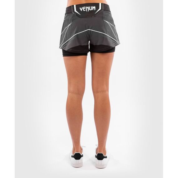 UFC Authentic Fight Night Women's Shorts - Short Fit, Taglia: L, Colore: Nero, Size: L, 4 image