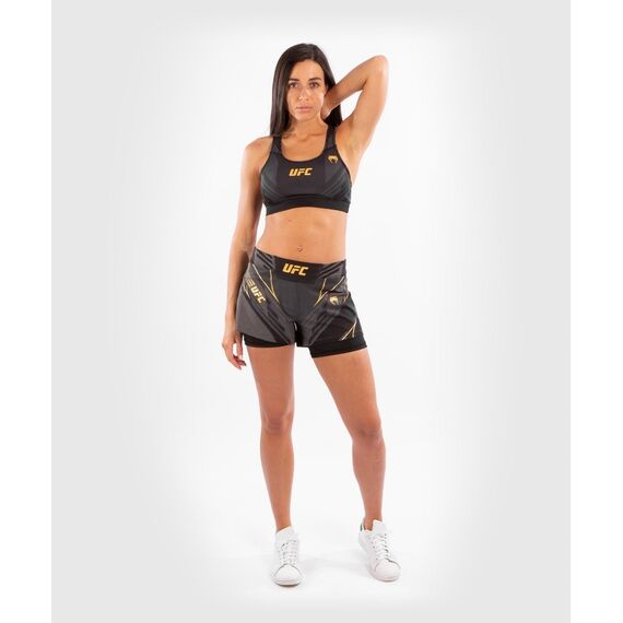 UFC Authentic Fight Night  Shorts - Kurzer Schnitt, Bekleidungsgrösse: S, Farbe: Gold, Grösse : S, 6 image