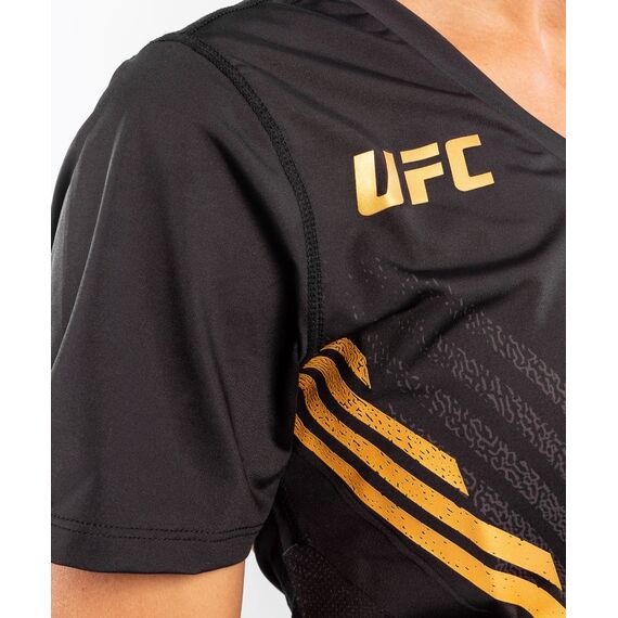 UFC Authentic Fight Night Damen Walkout Trikot, Colour: Gold, Size: L, 8 image