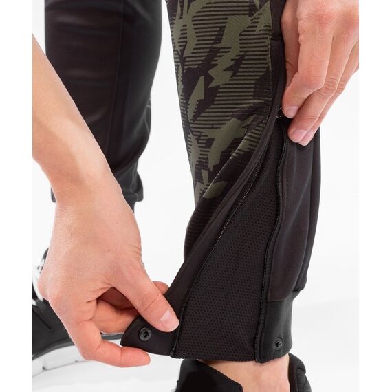 UFC Authentic Fight Week Women's Pants, Colour: Khaki, Size: M, 8 image