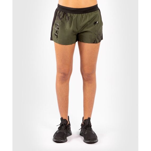 UFC Authentic Fight Week Women's Performance Shorts, Colour: Khaki, Size: L
