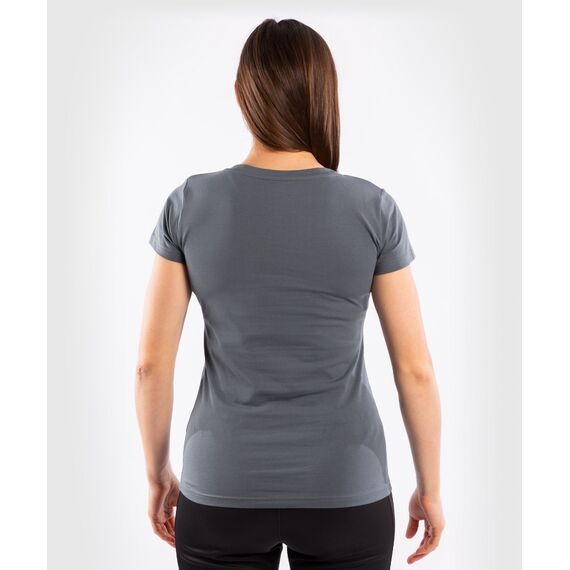 UFC Authentic Fight Week Women's Short Sleeve T-shir, Colour: Grey, Size: M, 3 image