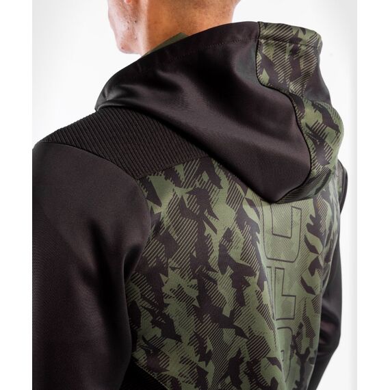 UFC Authentic Fight Week Men's Zip Hoodie, Taglia: L, Colore: Khaki, 3 image