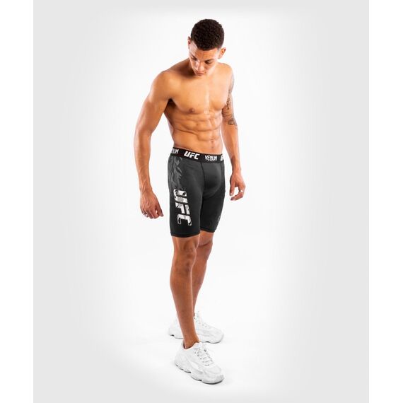 UFC Authentic Fight Week Men's Performance Vale Tudo Shorts, Taglia: XL, Colore: Nero, Size: XL, 4 image