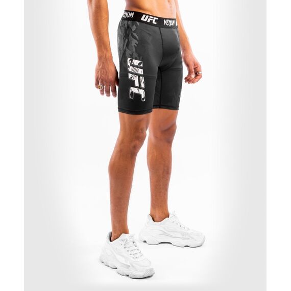 UFC Authentic Fight Week Men's Performance Vale Tudo Shorts, Taglia: XL, Colore: Nero, Size: XL, 7 image