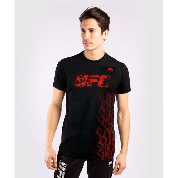 T-shirt Manches Courtes en Coton  UFC Authentic Fight Week, Couleur: Noir, Taille ne pas utiliser: L