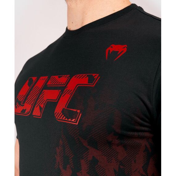 T-shirt Manches Courtes en Coton  UFC Authentic Fight Week, Couleur: Noir, Taille ne pas utiliser: L, 2 image