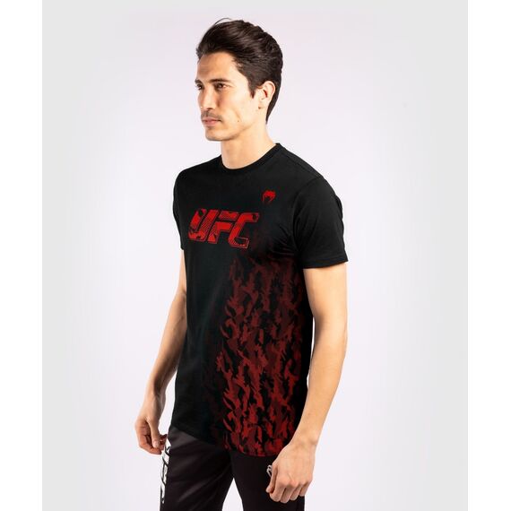 T-shirt Manches Courtes en Coton  UFC Authentic Fight Week, Couleur: Noir, Taille ne pas utiliser: L, 3 image