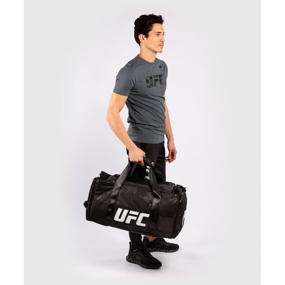 UFC Authentic Fight Week Men's Short Sleeve T-shirt, Colour: Grey, Size: S, 2 image