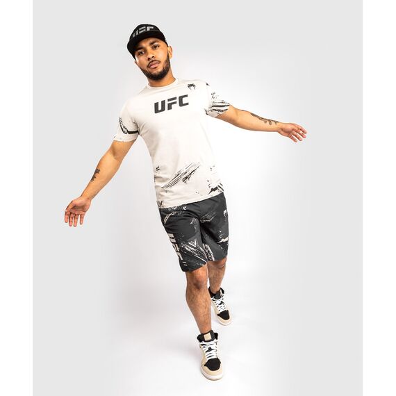 UFC Authentic Fight Week 2.0 T-Shirt - Short Sleeves, Size: L, Colour: Weiss