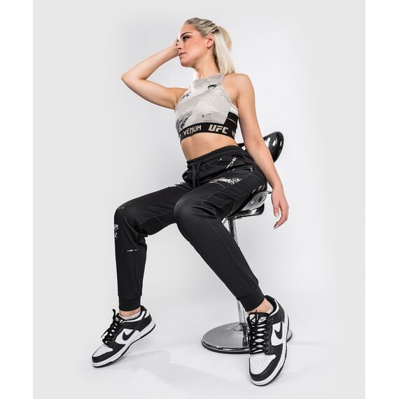 Pantalon de jogging UFC Authentic Fight Week 2.0, Taille: M, Couleur: Blanc, 4 image