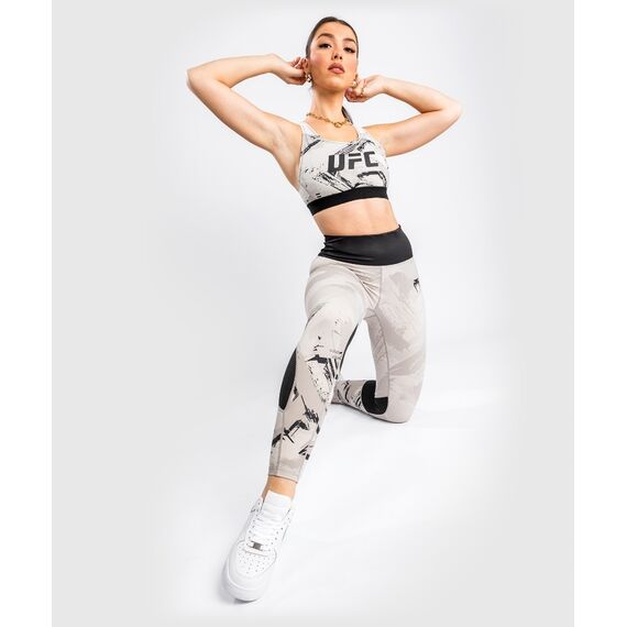 UFC Authentic Fight Week 2.0 Leggings, Bekleidungsgrösse: S, Farbe: Weiss