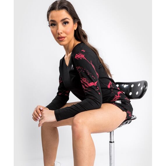 UFC Authentic Fight Week 2.0 T-Shirt - For Women - Long Sleeves, Taglia: L, Colore: Nero, 5 image