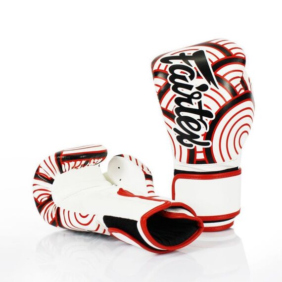 Guantoni da boxe Fairtex – Wave of Kanagawa – 8oz, Colore: Bianco , OZ: 8oz, 4 image