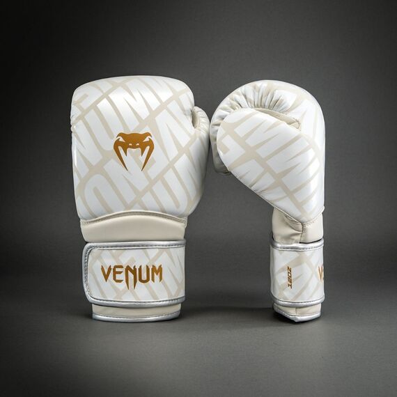 Boxing Gloves Venum Contender 1.5 XT – Beige/Cream – 16oz, Colour: Weiss, OZ: 16oz