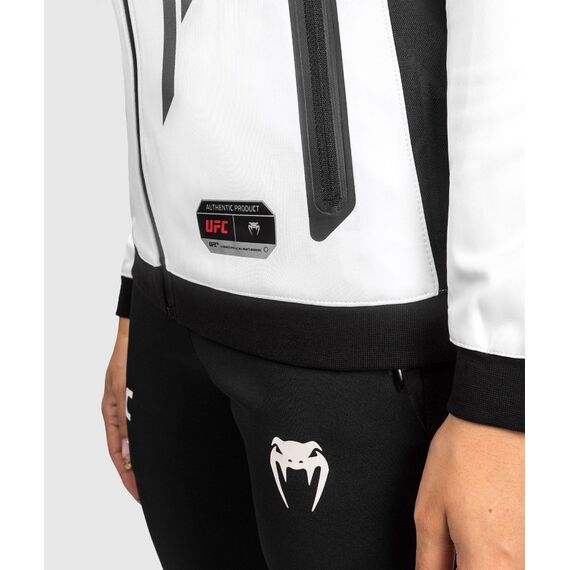 UFC Authentic Fight Night 2.0 Women's Walkout Hoodie, Taglia: L, Colore: Bianco , 6 image