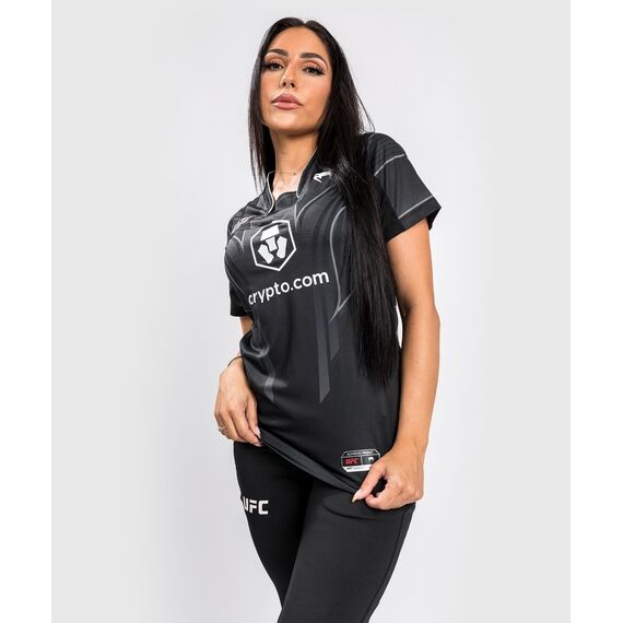 UFC Authentic Fight Night 2.0 Women's Walkout Jersey, Size: M, Colour: Schwarz