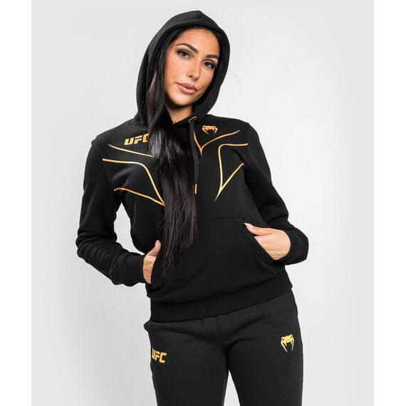 UFC Fight Night 2.0 Replica Women's Hoodie, Size: L, Colour: Schwarz, 2 image