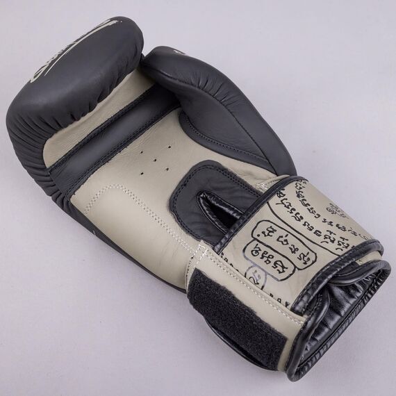 Boxhandschuhe 8 WEAPONS Yant – Schwarz/Sand – 10 oz, Farbe: Schwarz, OZ: 10oz, 11 image