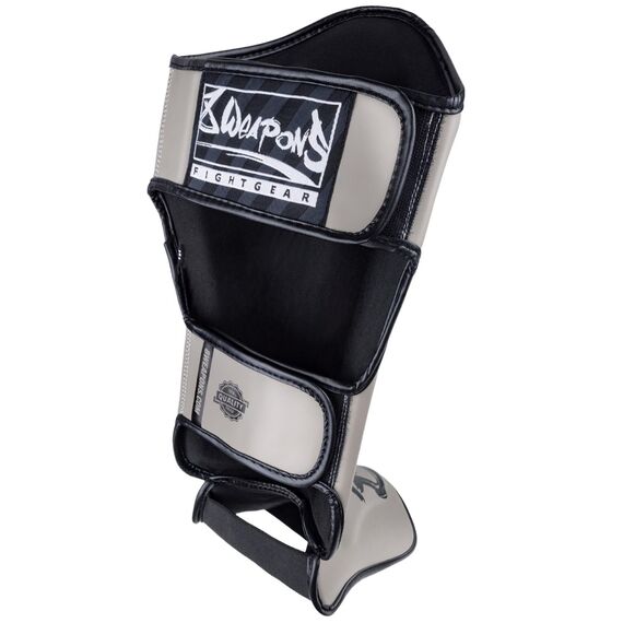 Protège-tibias 8 WEAPONS Unlimited 2.0 – Sable/Noir – XL, Taille: XL, Couleur: Beige, 5 image