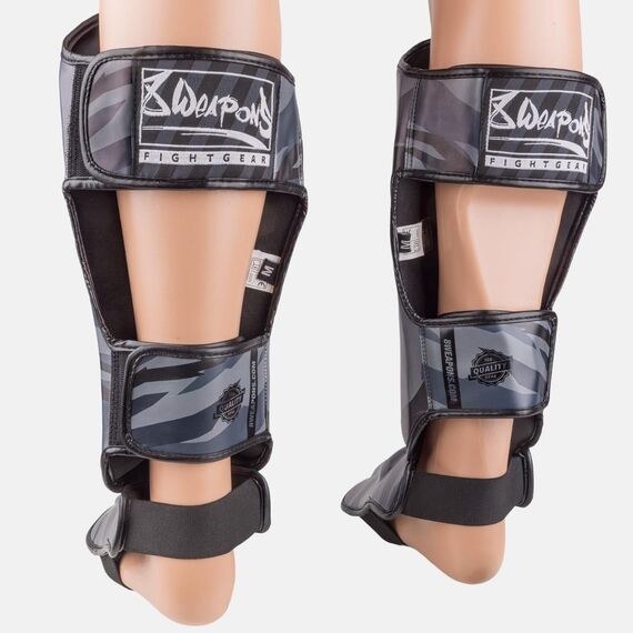 Protège-tibias 8 WEAPONS Unlimited 2.0 – Urban Camo – M, Taille: M, Couleur: Camouflage, 9 image