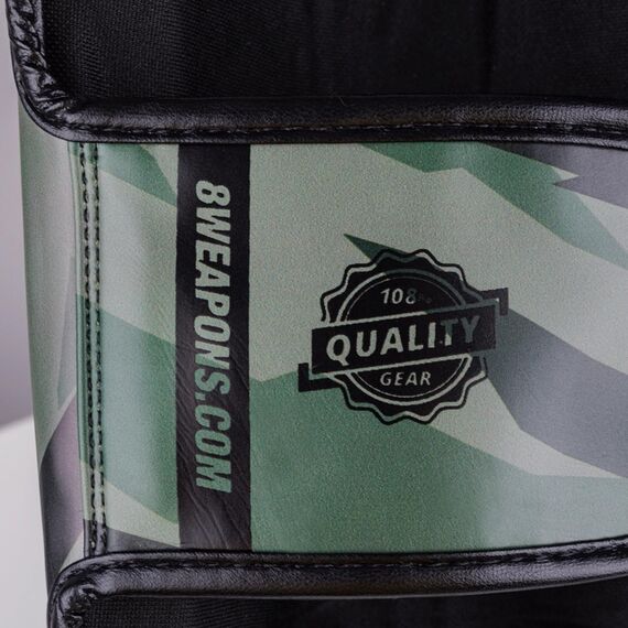 Protège-tibias 8 WEAPONS Unlimited 2.0 – Woodland Camo – XL, Taille: XL, Couleur: Camouflage, 10 image