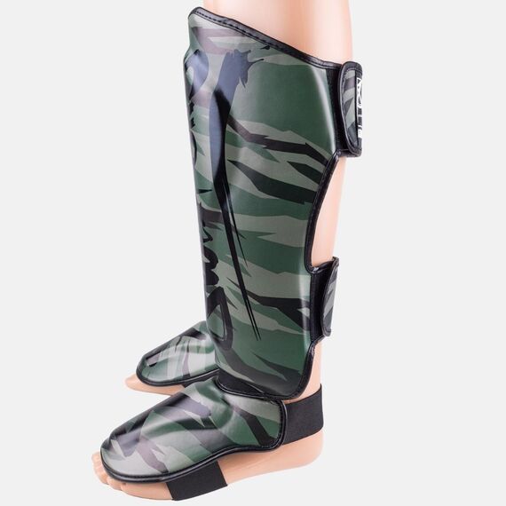 Protège-tibias 8 WEAPONS Unlimited 2.0 – Woodland Camo – XL, Taille: XL, Couleur: Camouflage, 8 image