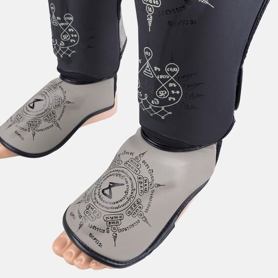 Protège-tibias 8 WEAPONS 8 Ways Yant – Noir/Sable – S, Taille: S, Couleur: Noir, 8 image