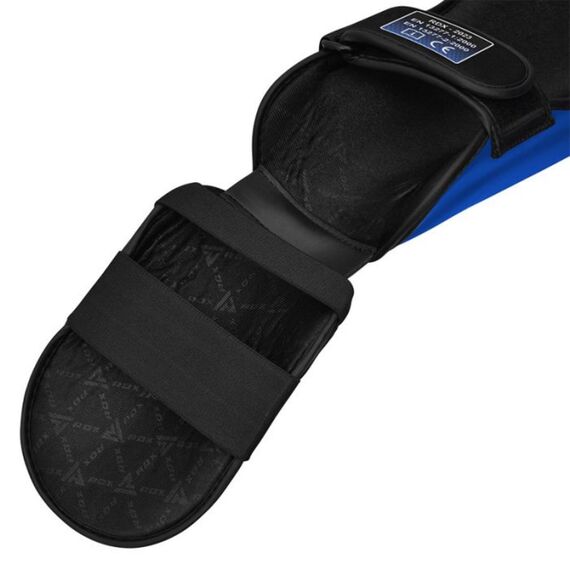 Shin Guards RDX T1 – Blue/White – M, Size: M, Colour: Blue, 2 image