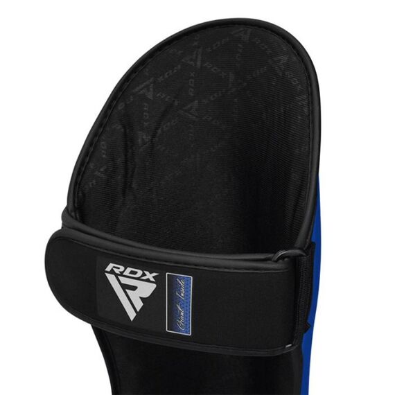 Shin Guards RDX T1 – Blue/White – M, Size: M, Colour: Blue, 7 image
